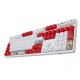 108 Keys Keycap Set OEM Profile PBT Five-sided Sublimation Keycaps for Mechanical Keyboard