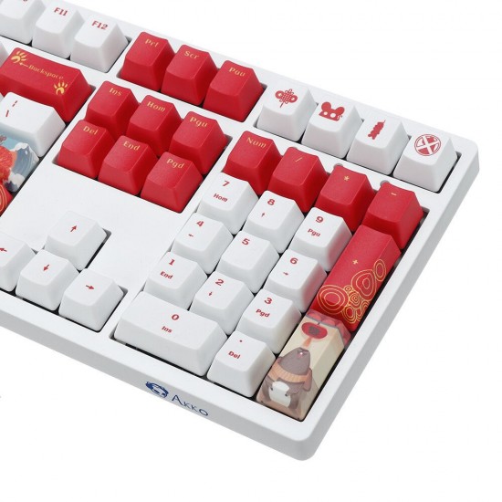 108 Keys Keycap Set OEM Profile PBT Five-sided Sublimation Keycaps for Mechanical Keyboard 108 Keys Keycap Set OEM Profile PBT Five-sided Sublimation Keycaps for Mechanical Keyboard