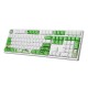 108 Keys Keycap Set OEM Profile PBT Five-sided Sublimation Keycaps for Mechanical Keyboard