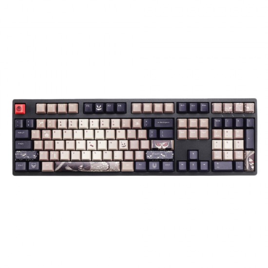 108 Keys Keycap Set OEM Profile PBT Five-sided Sublimation Keycaps for Mechanical Keyboard 108 Keys Keycap Set OEM Profile PBT Five-sided Sublimation Keycaps for Mechanical Keyboard