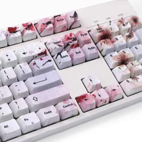 108 Keys OEM Profile PBT Sublimation Keycaps 104 Keys Mechanical Keyboard Keycap for 61% 87% 104% 108% Keyboard