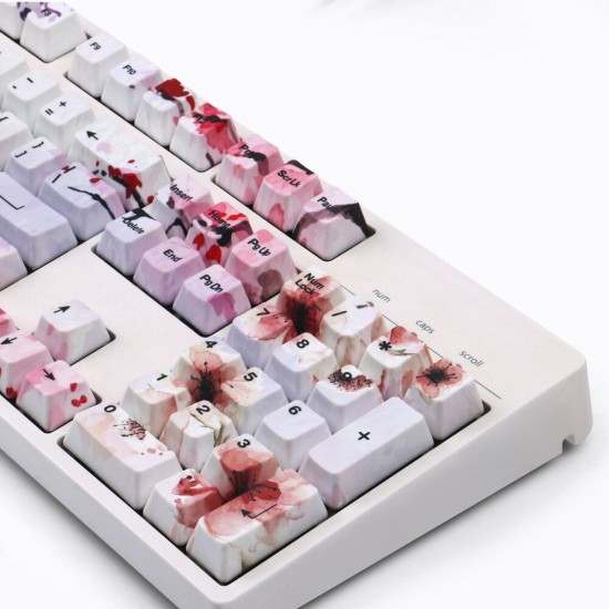 108 Keys OEM Profile PBT Sublimation Keycaps 104 Keys Mechanical Keyboard Keycap for 61% 87% 104% 108% Keyboard