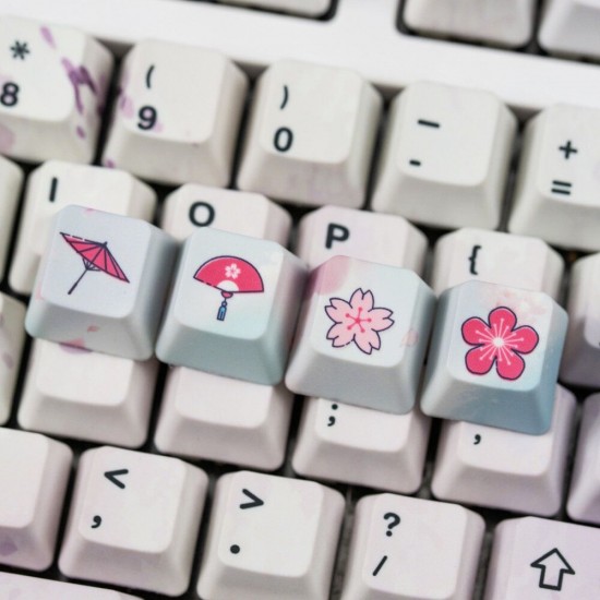 108 Keys OEM Profile PBT Sublimation Keycaps 104 Keys Mechanical Keyboard Keycap for 61% 87% 104% 108% Keyboard