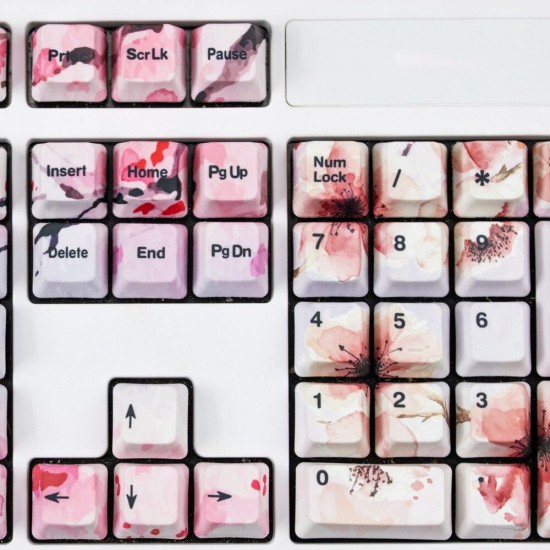 108 Keys OEM Profile PBT Sublimation Keycaps 104 Keys Mechanical Keyboard Keycap for 61% 87% 104% 108% Keyboard