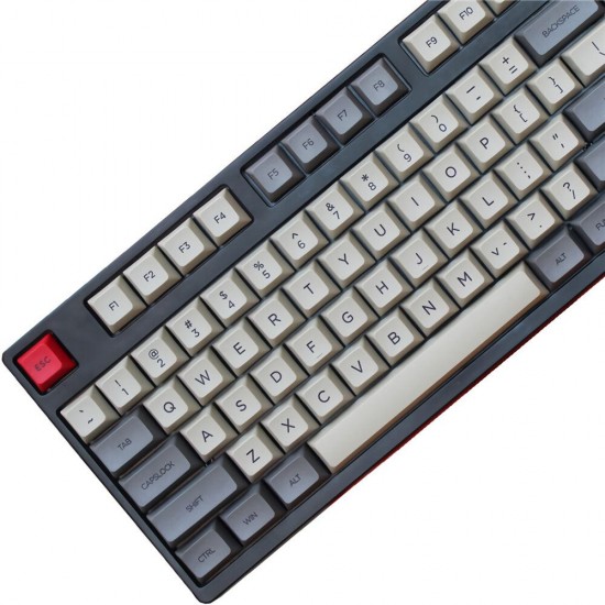 108 Keys Space Grey Keycap Set KT1 Profile PBT Keycaps for 104/108 Keys Mechanical Keyboards 108 Keys Space Grey Keycap Set KT1 Profile PBT Keycaps for 104/108 Keys Mechanical Keyboards