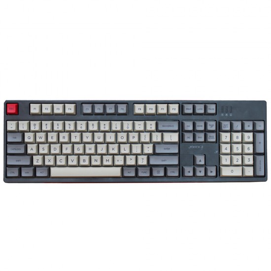 108 Keys Space Grey Keycap Set KT1 Profile PBT Keycaps for 104/108 Keys Mechanical Keyboards 108 Keys Space Grey Keycap Set KT1 Profile PBT Keycaps for 104/108 Keys Mechanical Keyboards