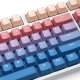 108 Keys Sunset Clouds Keycap Set OEM Profile PBT Dip-dyeing Keycaps for Mechanical Keyboard