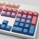 108 Keys Sunset Clouds Keycap Set OEM Profile PBT Dip-dyeing Keycaps for Mechanical Keyboard