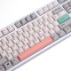 108/130 Keys 9009 Retro Grey Keycap Set Profile PBT Sublimation Keycaps for Mechanical Keyboard