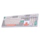 108/130 Keys 9009 Retro Grey Keycap Set Profile PBT Sublimation Keycaps for Mechanical Keyboard