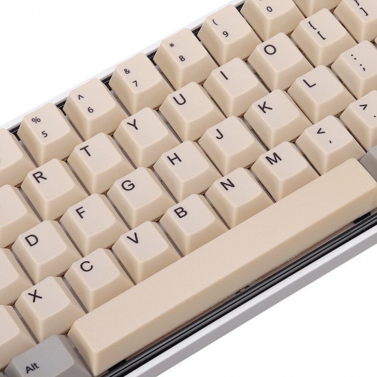 108/130 Keys Cheese Color Keycap Set Profile PBT Sublimation Keycaps for 61/87/104/108 Keys Mechanical Keyboards