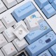 108/130 Keys Technology Frontier Keycap Set Profile PBT Sublimation Taiwanese Keycaps for Mechanical Keyboard