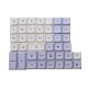 109 Keys Color Matching Keycap Set XDA Profile PBT Sublimation Keycaps for Mechanical Keyboard