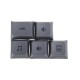 109 Keys Color Matching Keycap Set XDA Profile PBT Sublimation Keycaps for Mechanical Keyboard