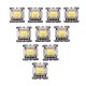 10PCS Pack 3Pin Gateron Linear Yellow Switch Keyboard Switch for Mechanical Gaming Keyboard