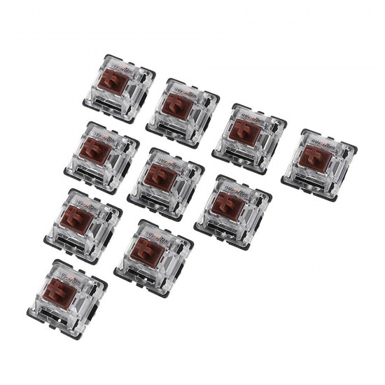 10PCS Pack 3Pin Gateron Tactile Brown Switch Keyboard Switch for Mechanical Gaming Keyboard 10PCS Pack 3Pin Gateron Tactile Brown Switch Keyboard Switch for Mechanical Gaming Keyboard