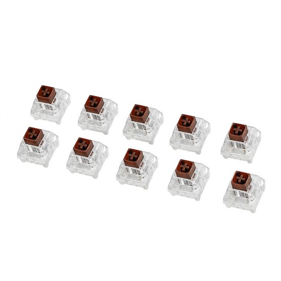 10Pcs Kailh BOX Brown Switch Keyboard Switches for Mechanical Gaming Keyboard 10Pcs Kailh BOX Brown Switch Keyboard Switches for Mechanical Gaming Keyboard