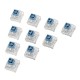 10Pcs Kailh BOX Heavy Pale Blue Switch Keyboard Switches for Mechanical Gaming Keyboard 10Pcs Kailh BOX Heavy Pale Blue Switch Keyboard Switches for Mechanical Gaming Keyboard
