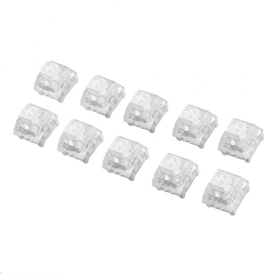 10Pcs Kailh BOX White Switch Keyboard Switches for Mechanical Gaming Keyboard 10Pcs Kailh BOX White Switch Keyboard Switches for Mechanical Gaming Keyboard