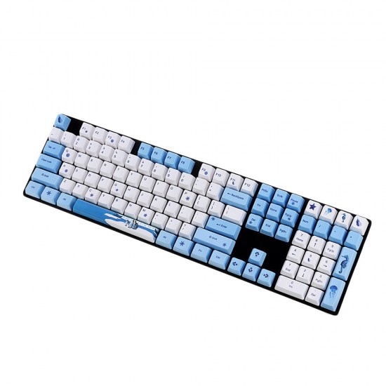 113 Keys South Penguin OEM Profile Thermal Sublimation PBT Keycaps Keycap Set for Mechanical Keyboard