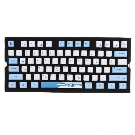 113 Keys South Penguin OEM Profile Thermal Sublimation PBT Keycaps Keycap Set for Mechanical Keyboard