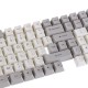 116 Keys Grey&White Keycap Set OEM Profile PBT Dye-Sublimation Keycaps for Mechanical Keyboard 116 Keys Grey&White Keycap Set OEM Profile PBT Dye-Sublimation Keycaps for Mechanical Keyboard