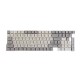 116 Keys Grey&White Keycap Set OEM Profile PBT Dye-Sublimation Keycaps for Mechanical Keyboard 116 Keys Grey&White Keycap Set OEM Profile PBT Dye-Sublimation Keycaps for Mechanical Keyboard