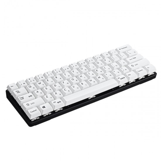 119 Keys Black & White Keycap Set XDA Profile PBT Sublimation Japanese Keycaps for Mechanical Keyboard