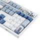 120 Keys Crane Seal Keycap Set XDA Profile PBT Five-sided Sublimation Keycaps for Mechanical Keyboard