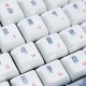 120 Keys Crane Seal Keycap Set XDA Profile PBT Five-sided Sublimation Keycaps for Mechanical Keyboard