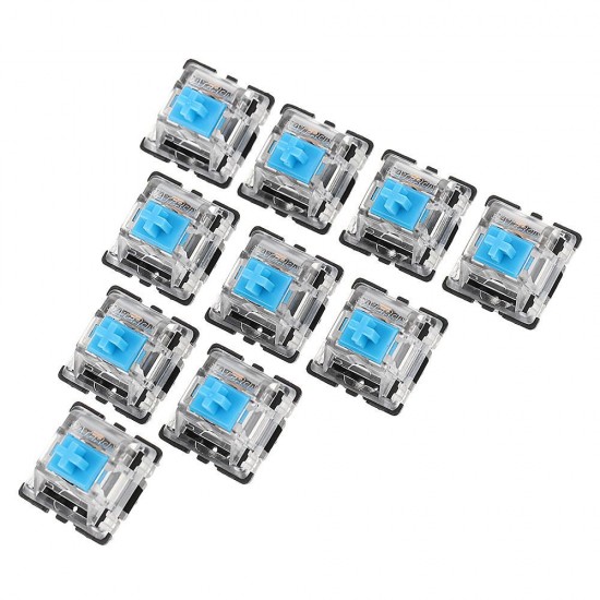 120PCS Pack 3Pin Gateron Clicky Blue Switch Keyboard Switch for Mechanical Gaming Keyboard 120PCS Pack 3Pin Gateron Clicky Blue Switch Keyboard Switch for Mechanical Gaming Keyboard