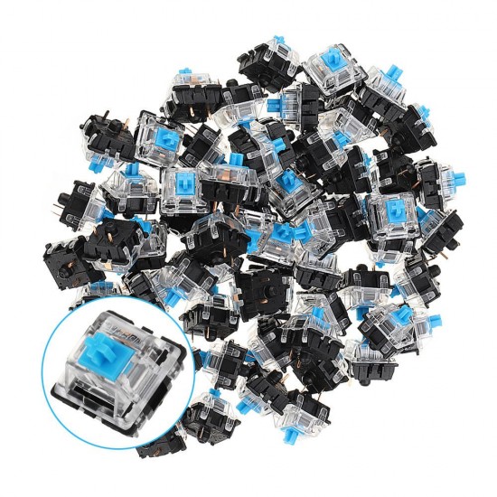 120PCS Pack 3Pin Gateron Clicky Blue Switch Keyboard Switch for Mechanical Gaming Keyboard 120PCS Pack 3Pin Gateron Clicky Blue Switch Keyboard Switch for Mechanical Gaming Keyboard