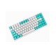 124 Keys QingSu Keycap Set OEM Profile PBT Double Color Injection Keycaps for Mechanical Keyboard