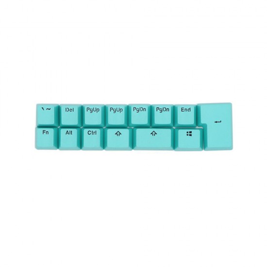 124 Keys QingSu Keycap Set OEM Profile PBT Double Color Injection Keycaps for Mechanical Keyboard