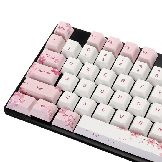 125 Keys Makino Keycap Set Profile PBT Five-sided Sublimation Keycaps for Mechanical Keyboard