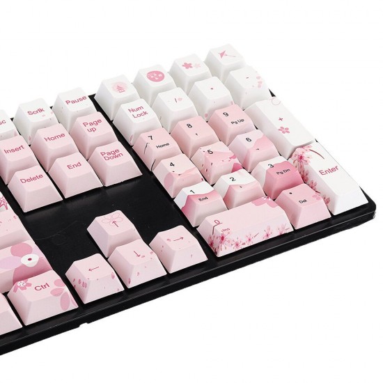 125 Keys Makino Keycap Set Profile PBT Five-sided Sublimation Keycaps for Mechanical Keyboard