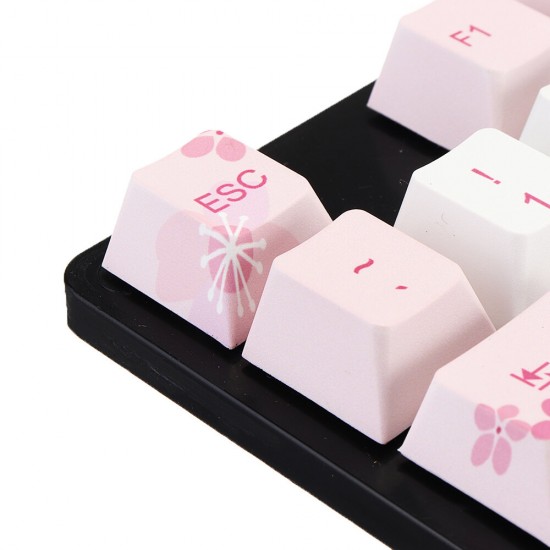 125 Keys Makino Keycap Set Profile PBT Five-sided Sublimation Keycaps for Mechanical Keyboard