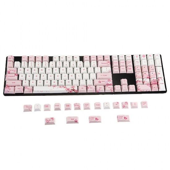 125 Keys Makino Keycap Set Profile PBT Five-sided Sublimation Keycaps for Mechanical Keyboard 125 Keys Makino Keycap Set Profile PBT Five-sided Sublimation Keycaps for Mechanical Keyboard