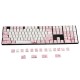125 Keys Makino Keycap Set Profile PBT Five-sided Sublimation Keycaps for Mechanical Keyboard