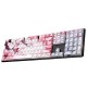 126 Keys Blossom Keycap Set OEM Profile PBT Five-sided Sublimation Keycaps for Mechanical Keyboard 126 Keys Blossom Keycap Set OEM Profile PBT Five-sided Sublimation Keycaps for Mechanical Keyboard