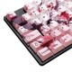 126 Keys Blossom Keycap Set OEM Profile PBT Five-sided Sublimation Keycaps for Mechanical Keyboard 126 Keys Blossom Keycap Set OEM Profile PBT Five-sided Sublimation Keycaps for Mechanical Keyboard
