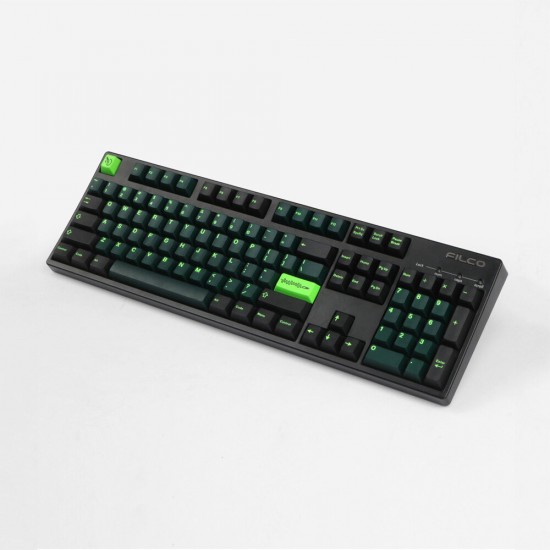 127 Keys Wavez Sonic Keycap Set Profile PBT Sublimation Keycaps for Mechanical Keyboard