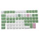 128 Keys Mojito Keycap Set Profile PBT Five-sided Sublimation Keycaps for Mechanical Keyboards