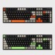 130 Keys ENIAC Keycap Set Profile PBT Sublimation Keycaps for Mechanical Keyboard