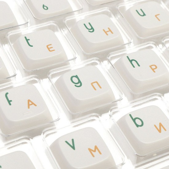 134 Keys Retro Milk Green Keycap Set XDA Profile PBT Sublimation Keycaps for 61/64/87/108 Keys Mechanical Keyboards 134 Keys Retro Milk Green Keycap Set XDA Profile PBT Sublimation Keycaps for 61/64/87/108 Keys Mechanical Keyboards