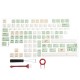 134 Keys Retro Milk Green Keycap Set XDA Profile PBT Sublimation Keycaps for 61/64/87/108 Keys Mechanical Keyboards 134 Keys Retro Milk Green Keycap Set XDA Profile PBT Sublimation Keycaps for 61/64/87/108 Keys Mechanical Keyboards