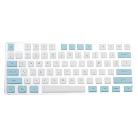 138 Keys Blue Robin Keycap Set OEM Profile PBT Sublimation Keycaps for Mechanical Keyboards