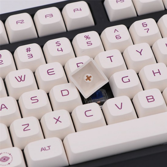 138 Keys Milk Purple Keycap Set XDA Profile PBT Sublimation Keycaps for 61/64/87/108 Keys Mechanical Keyboards 138 Keys Milk Purple Keycap Set XDA Profile PBT Sublimation Keycaps for 61/64/87/108 Keys Mechanical Keyboards