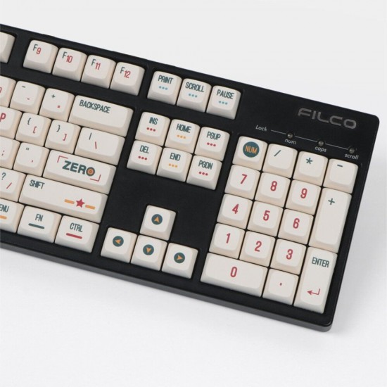 148 Keys Aircraft Keycap Set XDA Profile PBT Sublimation Keycaps for Mechanical Keyboard