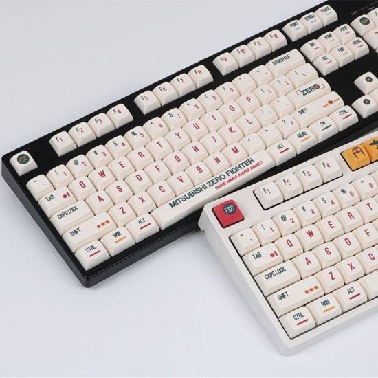 148 Keys Aircraft Keycap Set XDA Profile PBT Sublimation Keycaps for Mechanical Keyboard 148 Keys Aircraft Keycap Set XDA Profile PBT Sublimation Keycaps for Mechanical Keyboard